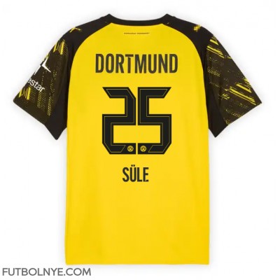 Camiseta Borussia Dortmund Niklas Sule #25 Primera Equipación 2025-26 manga corta Camiseta Borussia Dortmund Niklas Sule #25 Primera Equipación 2025-26 manga corta
